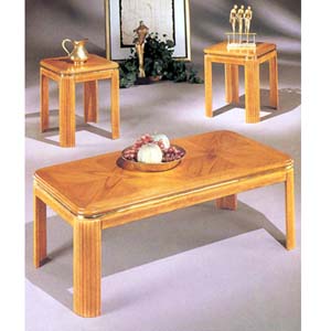 3 Pc Coffee End Table Set 2306 (A)