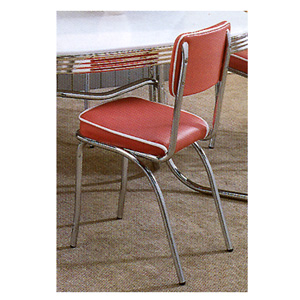 Chrome Plated Chair With Cushion Seat 2450 (CO)