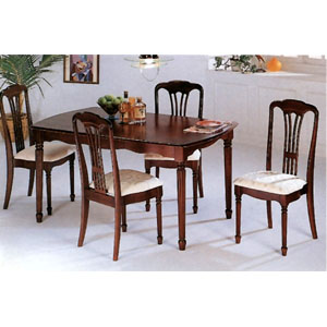 5-Pc Cherry Finish Dinette Set 3167/28 (CO)