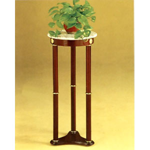 Round White Marble Stand  2280W (A)