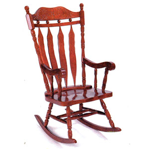 Cherry Finish Jefferson Rocker 3516 (CO)