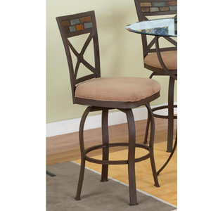 Parsley Swivel Counter Stool 367-728(PW)