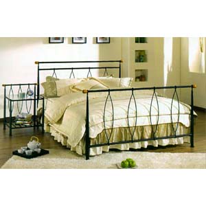 Aura Casual Metal Bed 4012 (ML)