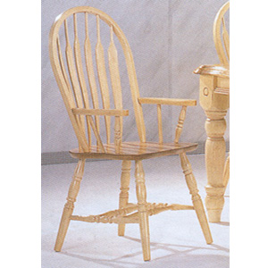 Arrow Back Arm Chair 1263-09 (WD)