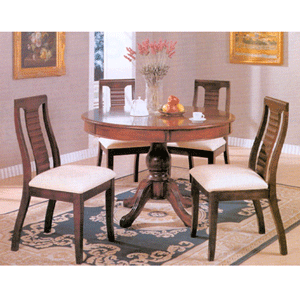 Mahogany Dining Set  A455_ (YL)