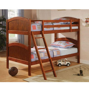 Dark Pine Twin/Twin Bunkbed 460203 (CO)