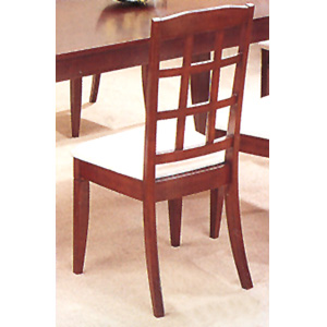 Block Back Side Chair In Cherry Finish 4747 (CO)