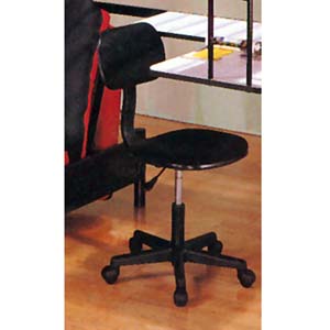 Black Office Chair With Pneumatic Lift 5586B (IEM)