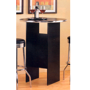 Bar Table With Chrome Trim 6017 (CO)