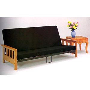 MISSION STYLE WOOD FUTON 6227 (A)