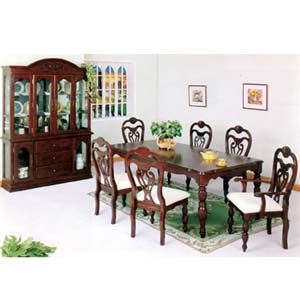 7-Piece Solid Wood Dinette Set 636 (IEM)