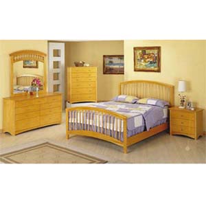 Queen Size 6-Piece Bedroom Set 6630Q (A)