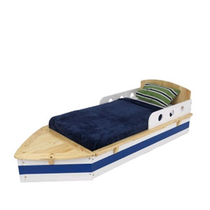 Boat Toddler Cot Kids Bed 76251(KKFS)