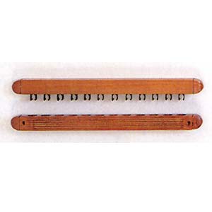 2 Piece 12 Clip Wall Cue Rack 803-12 (TE)
