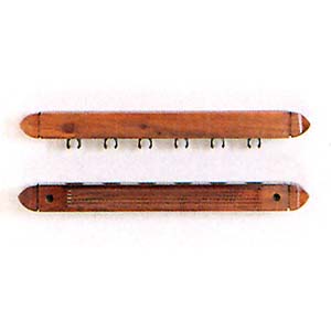 2 Piece 6 Clip Wall Cue Rack 803-6 (TE)