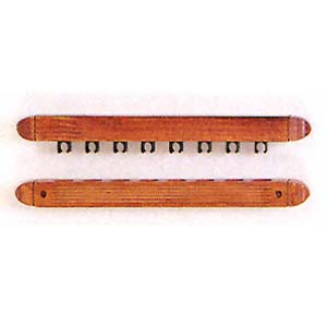 2-Piece 8 Clip Wall Cue Rack 803-8 (TE)