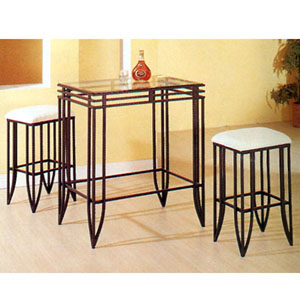 3 Piece Bar Stool Set 8213 (A)
