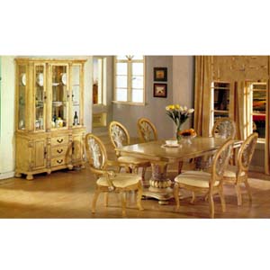 7-Piece Coronado Antique White Dinette Set 8664 (A)