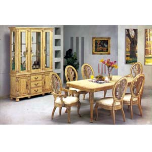 7-Piece Coronado Antique White Dinette Set 8665 (A)