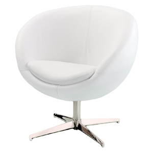 Modern Leather Round Back Chair 896112(AZFS)