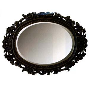 Wall Mirror in Antique Dark Bronze 900348 (CO)