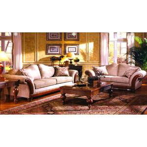 Pecan Living Room Set 907_ (ML)