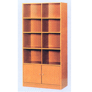 Bookcase With Doors BK-300B (TOP)
