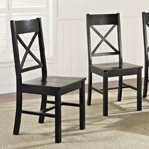 Solid Wood Set of 2 Dining Chairs CH108(OFS)