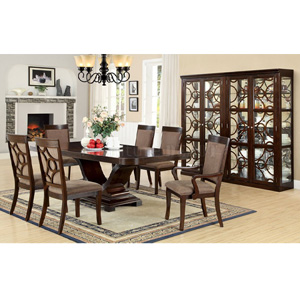 Woodmont Dining Table in Walnut CM3663T(IEM)