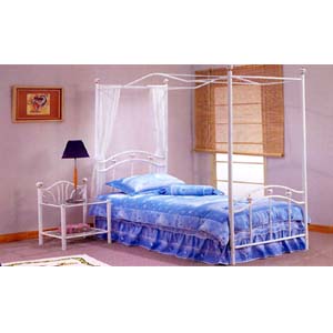 Twin Size Canopy Bed F9025 (PX)