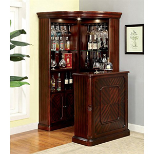 Bar Units 3pc Yorkshire Corner Wine Cabinet With Stand 40100 Ml