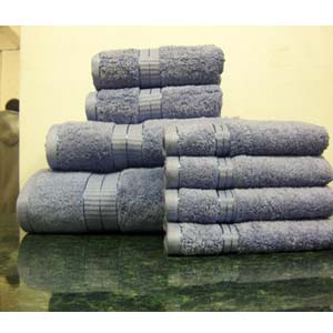 8PC. Set Lilac Egyptian Cotton Towels ed8pc (RPT)