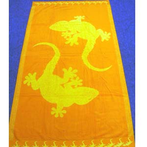 Lizard Beach Towel  100180-BLAZ (RPT)