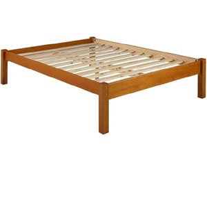 Solid Wood Montana Platform Bed (PIFS40)