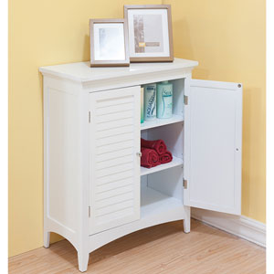 Bayfield White Double-door Floor Cabinet OSWSL585(OFS)