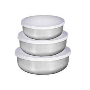 Metal 3-Pcs Storage Container (HDS)