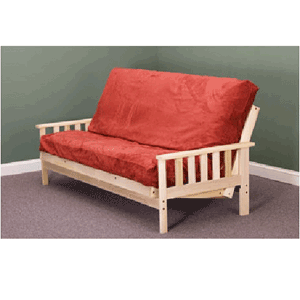 Savannah Bi-Fold Futon Frame (Unfinished Hardwood)