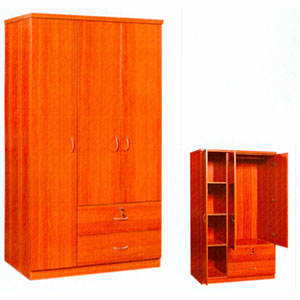 3 Door Wardrobe WD-133(CR)