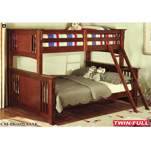 Spring Creek Twin/Full Bunkbed CM-BK602F_(IEM)