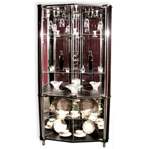 Corner Display Curio Cabinet CCR-1 (VF)