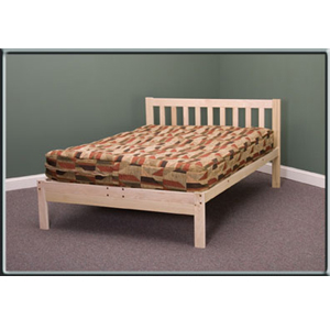 Wooden Beds Nomad Platform Bed Unfinished Hardwood 796 1 5 KD