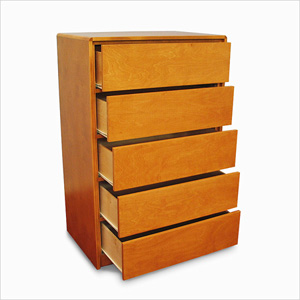 Art Deco Chest-5 Drawers TZ4-B(GC)