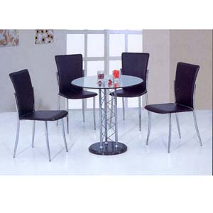 5 Pc Dinette Set DS-8030T/DS-8192C (E&S)