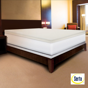 Serta 4 inch shop mattress topper