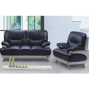 Leather Living Room Set HLD308 (PL)