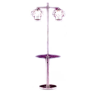 Brushed Steel Floor Lamp OK-9128 (HT)