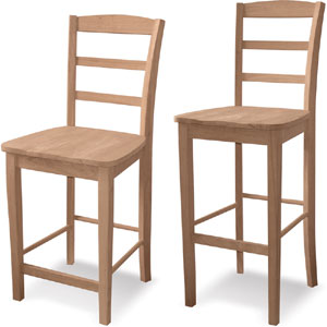 Unfinished Madrid Counter Stool S-40_(IC)