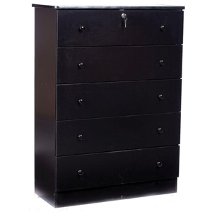 5-Drawer Chest Of Drawers With Lock WC36(WP)