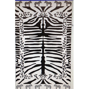 Egyptian Cotton Beach Towel - Zebra-Print (RPTFS)